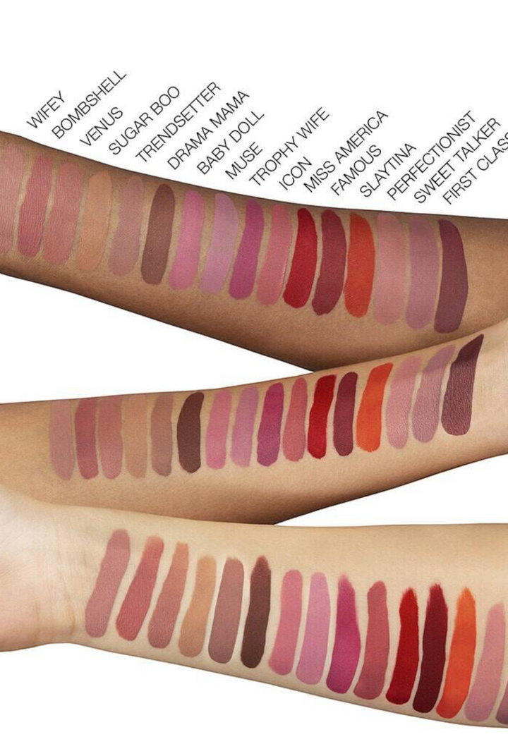 Liquid Matte - Ultra-comfort Transfer-proof Long Wear Matte Lipstick - GLAM MODA