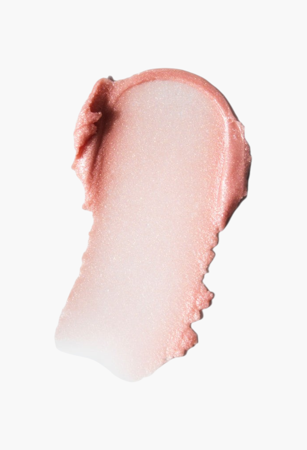 GLAM MODA Lit Up Highlight Stick translucent gel swatch with a radiant glassy finish and light-catching shimmer