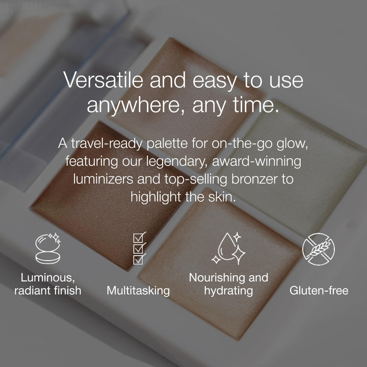 Living Luminizer Glow Quad Mini - GLAM MODA