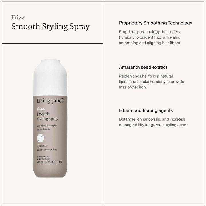 Living Proof Styling Spray Smooth - 200ml - GLAM MODA