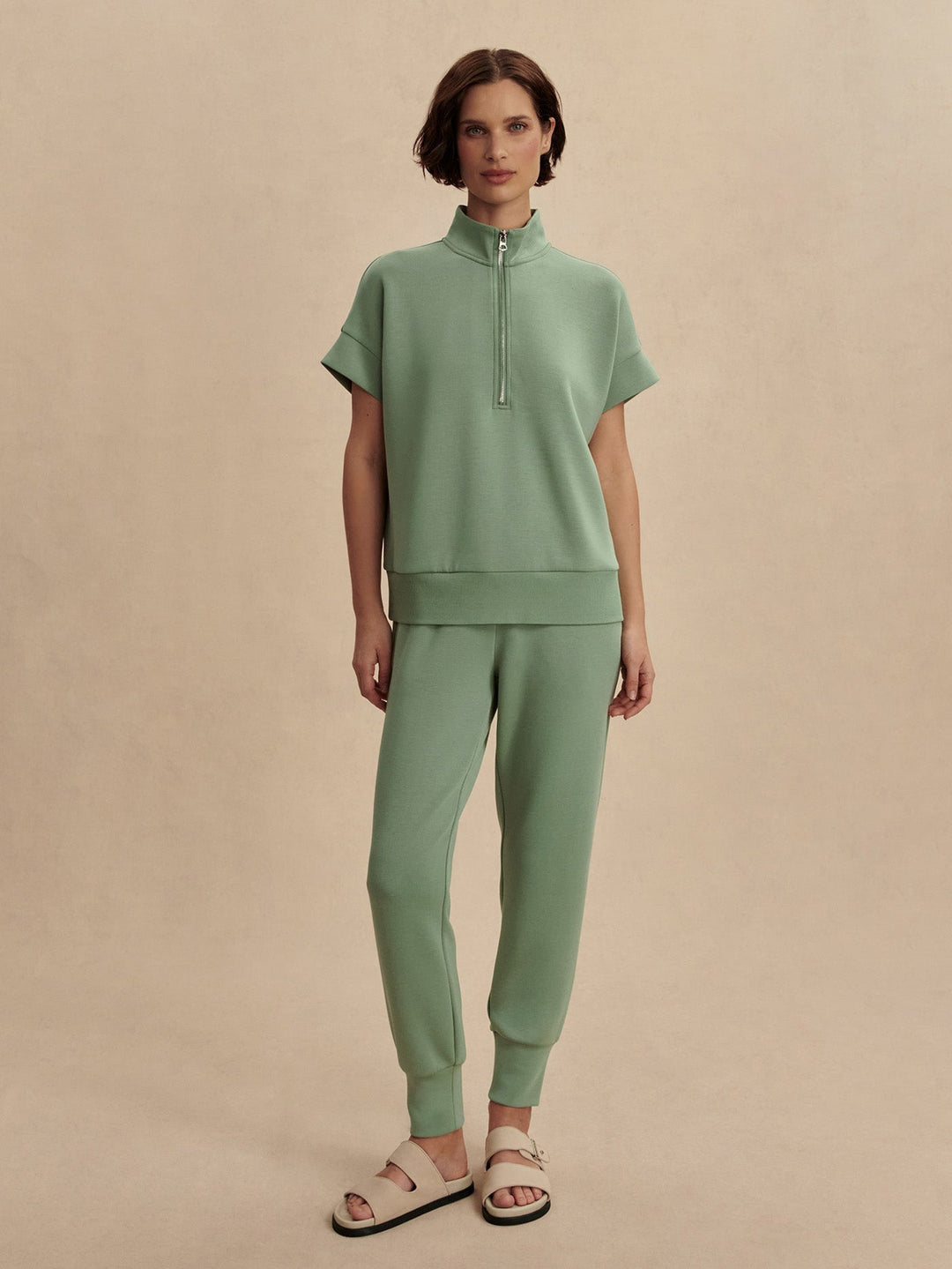 Loden Frost - Ritchie Short Sleeve Sweat - GLAM MODA