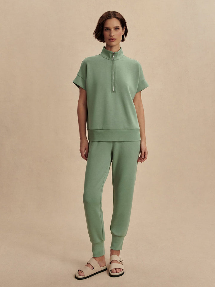 Loden Frost - Ritchie Short Sleeve Sweat - GLAM MODA