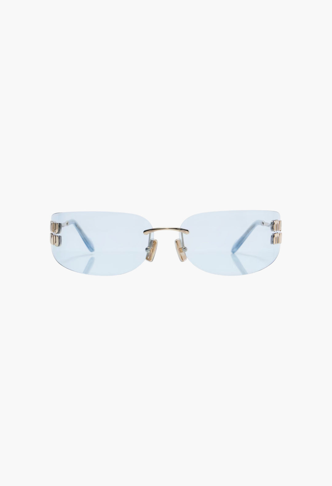Logo Rectangular Sunglasses - GLAM MODA