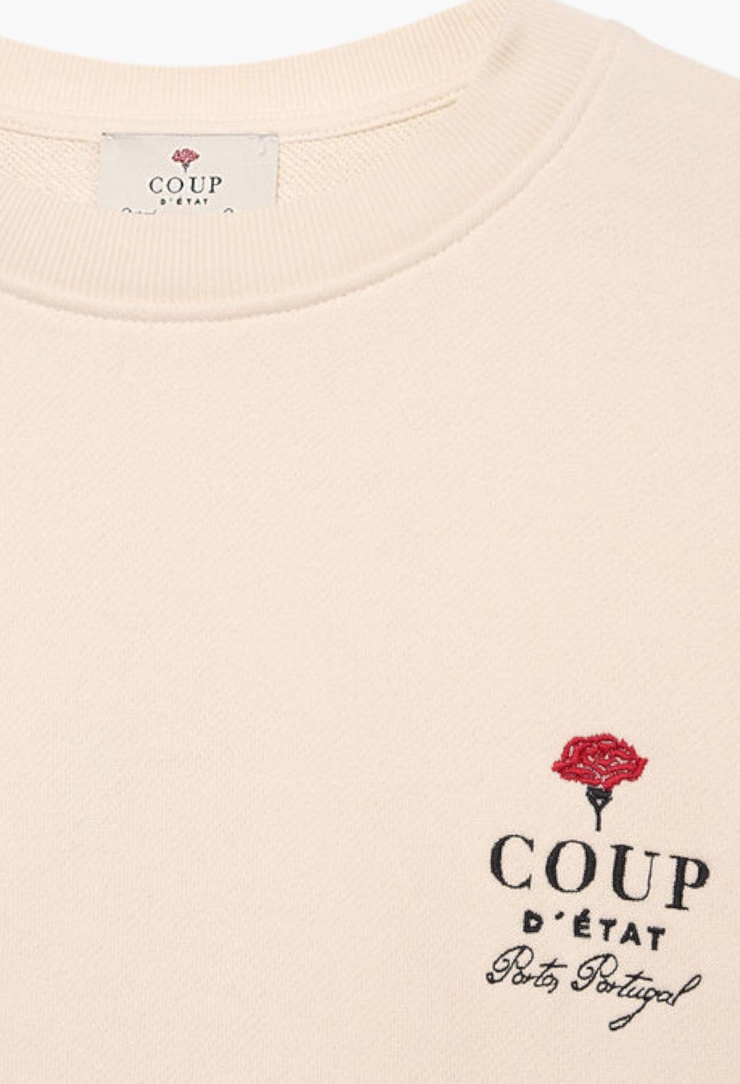 Logo Sweat - Off White - GLAM MODA