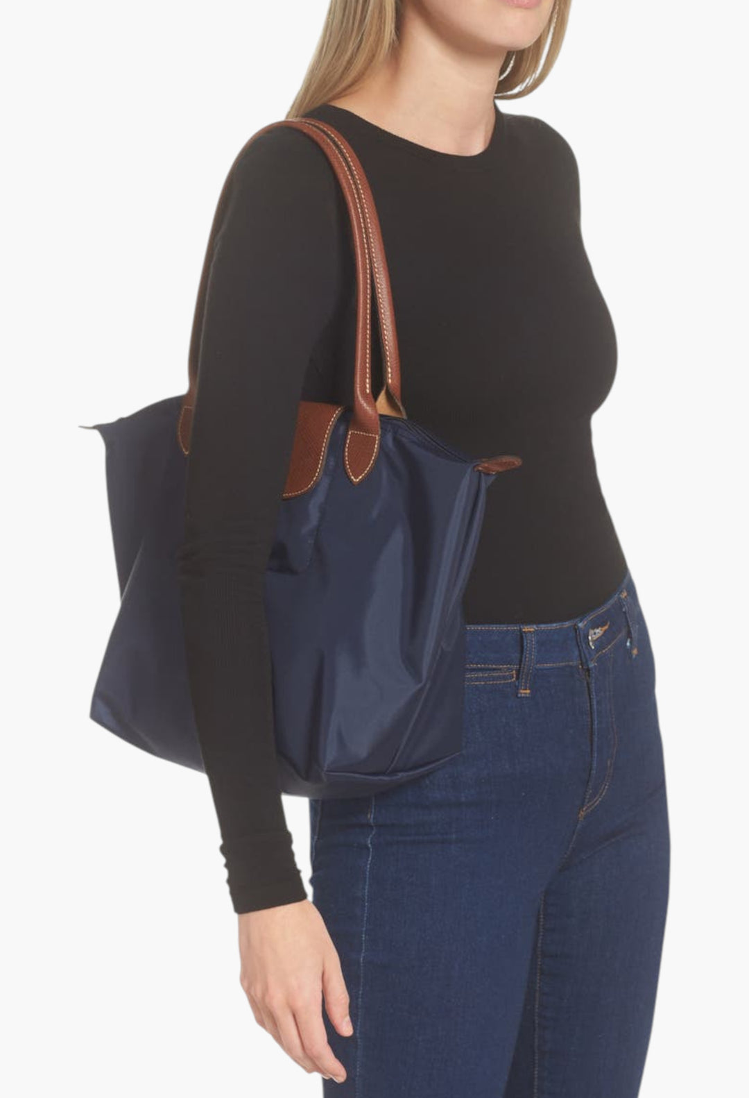 Medium Le Pliage Nylon Shoulder Tote - GLAM MODA