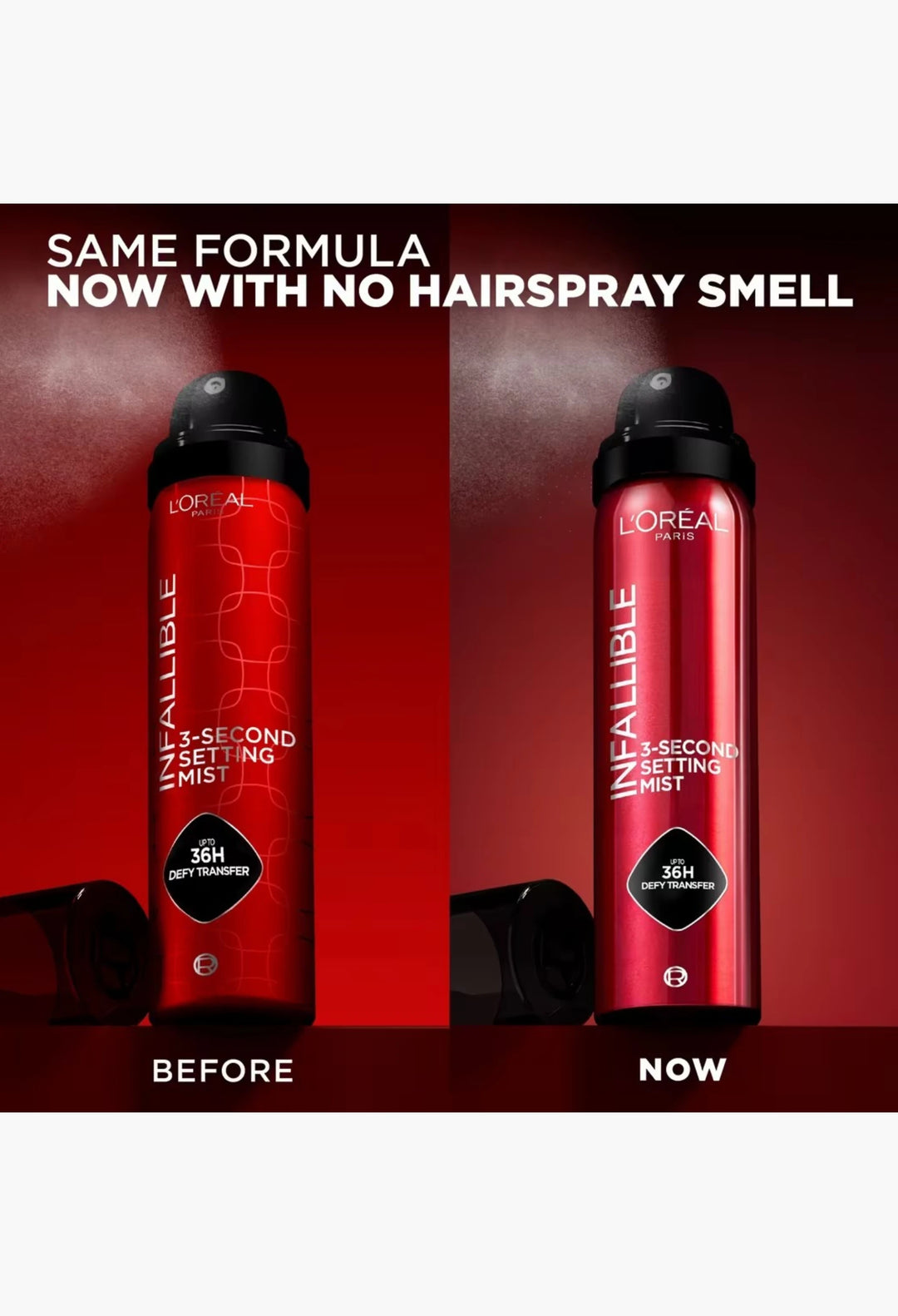 Infallible 3-Second Setting Mist Spray