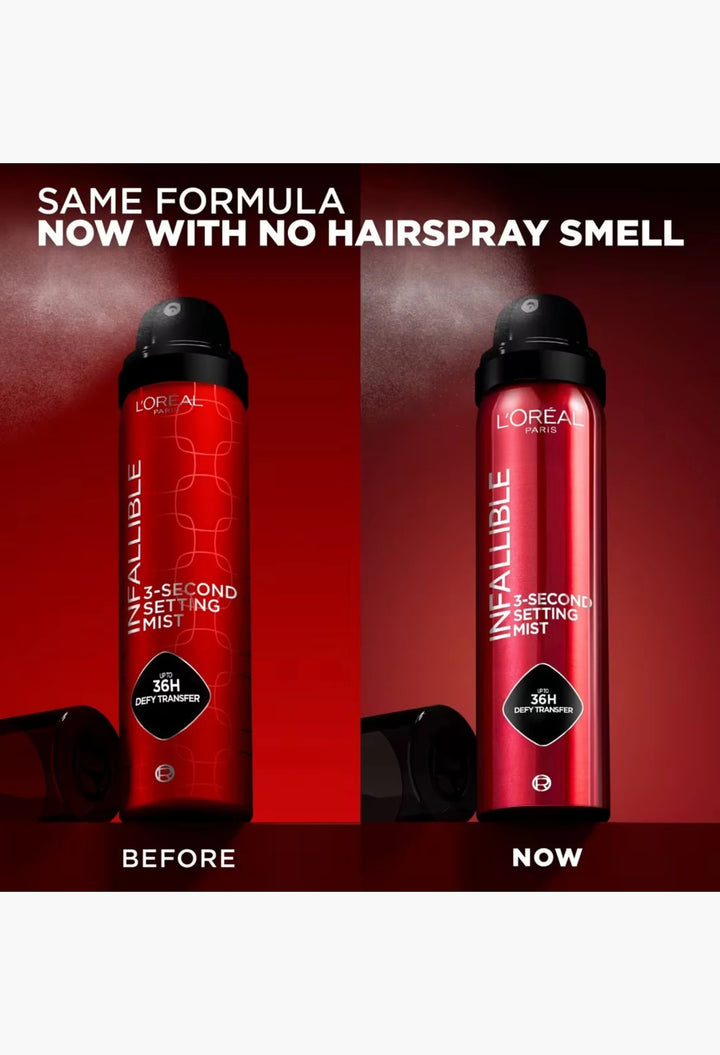 Infallible 3-Second Setting Mist Spray