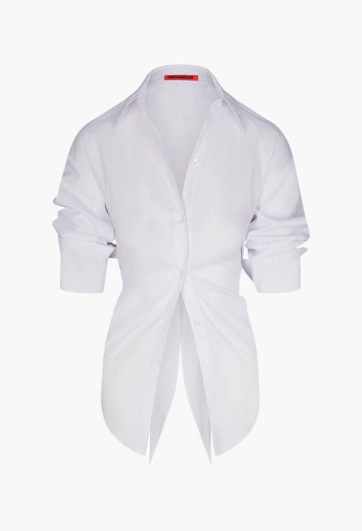 Loch Poplin Button Up - GLAM MODA
