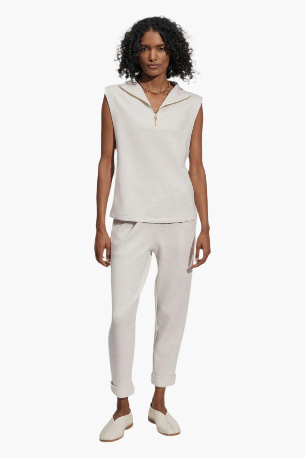 Magnolia 2.0 Half-Zip Tank - GLAM MODA