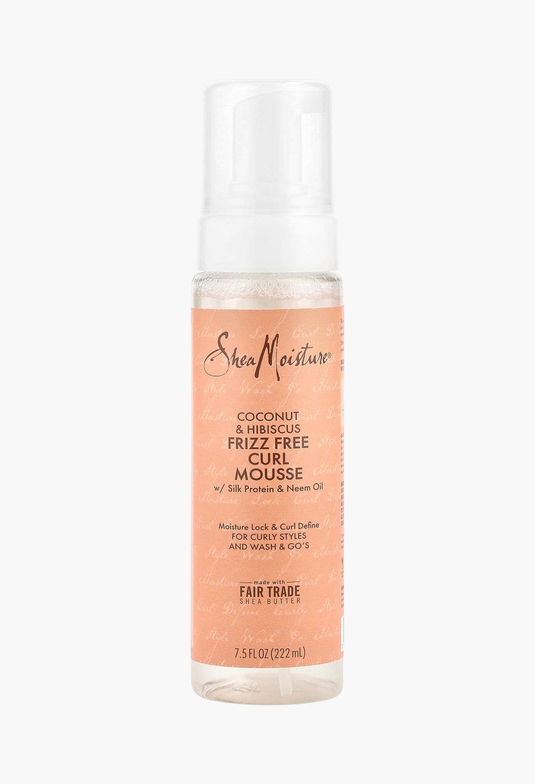 Frizz Free Curl Mousse, Coconut & Hibiscus