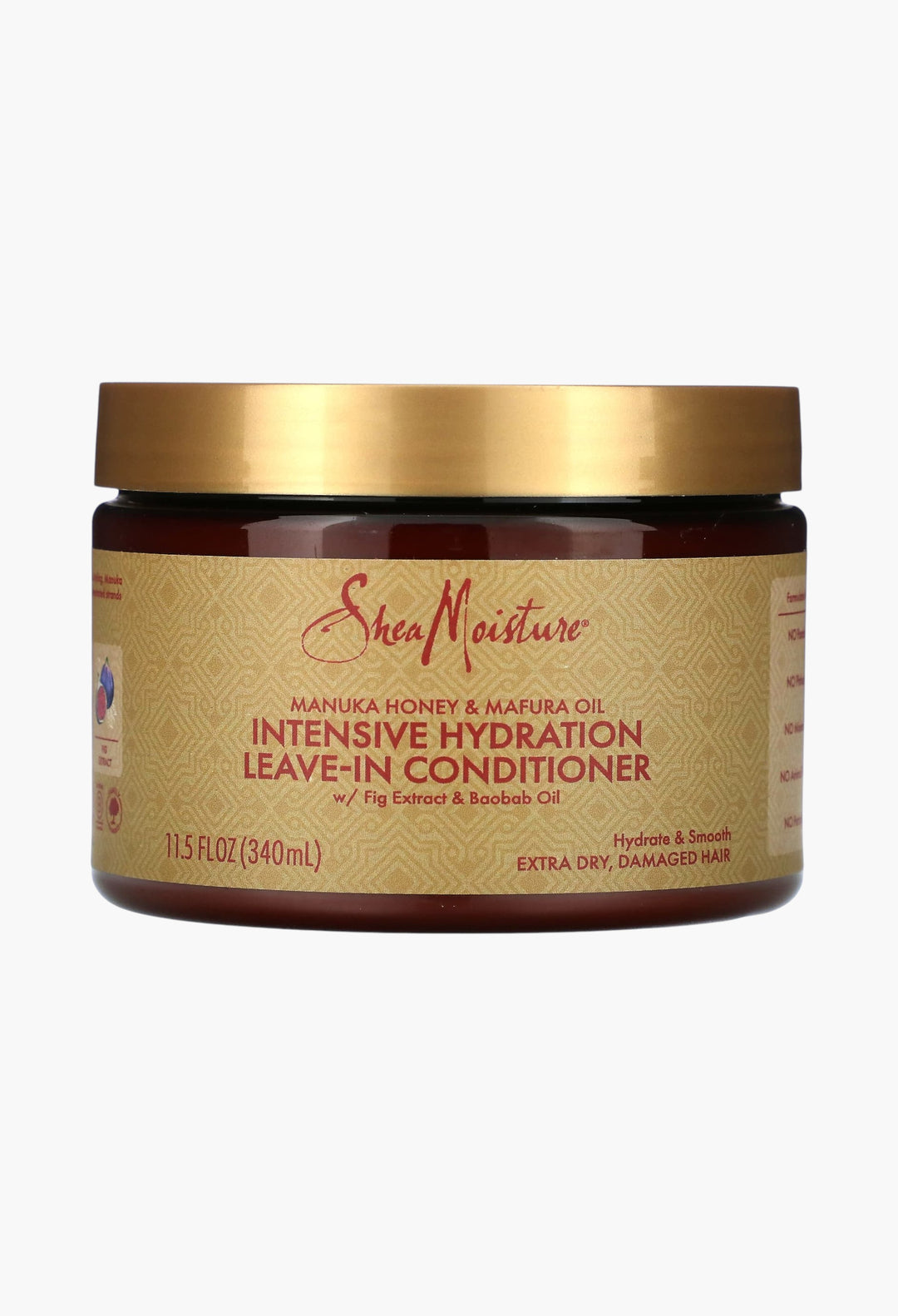 Intensive Hydration Leave-In Conditioner, Manuka Honey & Mafura Oil, Extra Dry, Damaged Hair