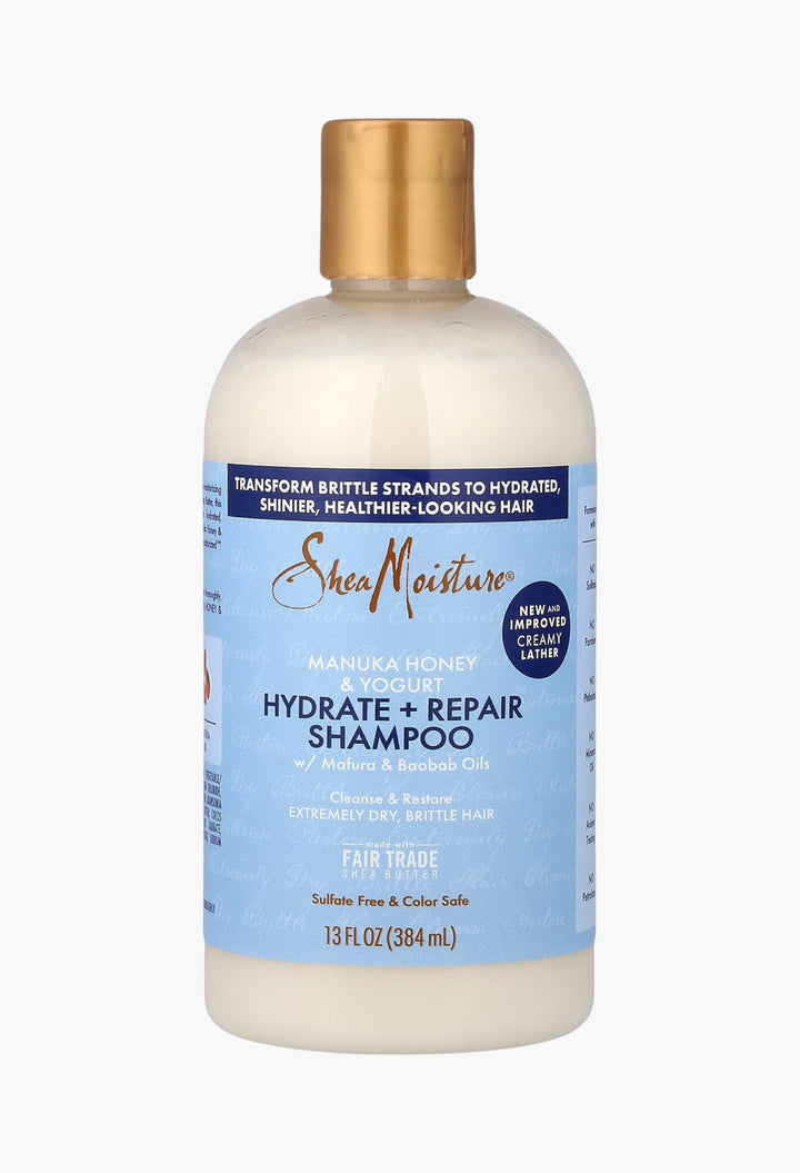 Manuka Honey & Yogurt, Hydrate + Repair Shampoo with Mafura & Baobab Oils