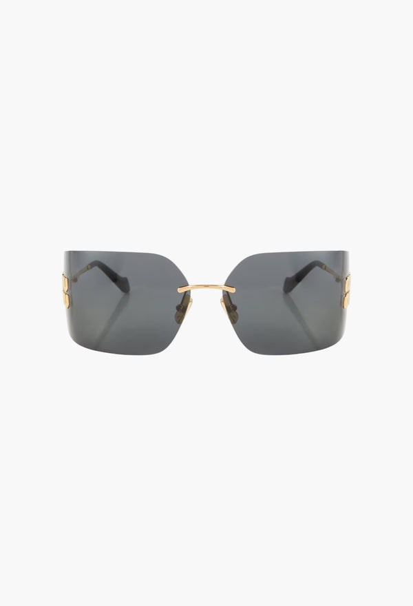 Logo Rectangular Sunglasses