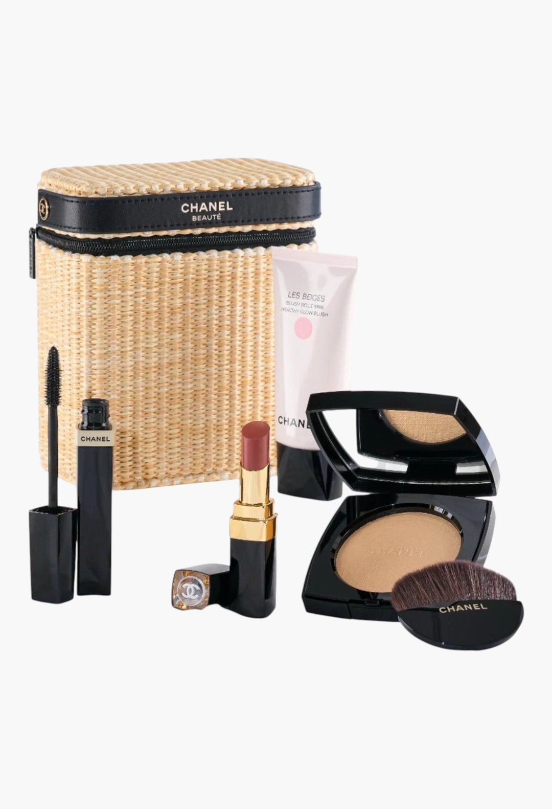 Chanel Pouch Makeup Set Limited 2026 Basket Pouch Summer Collection - Les Beiges Healthy Glow Summer Essentials - GLAM MODA