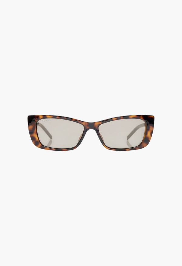 Embellished Rectangular Sunglasses