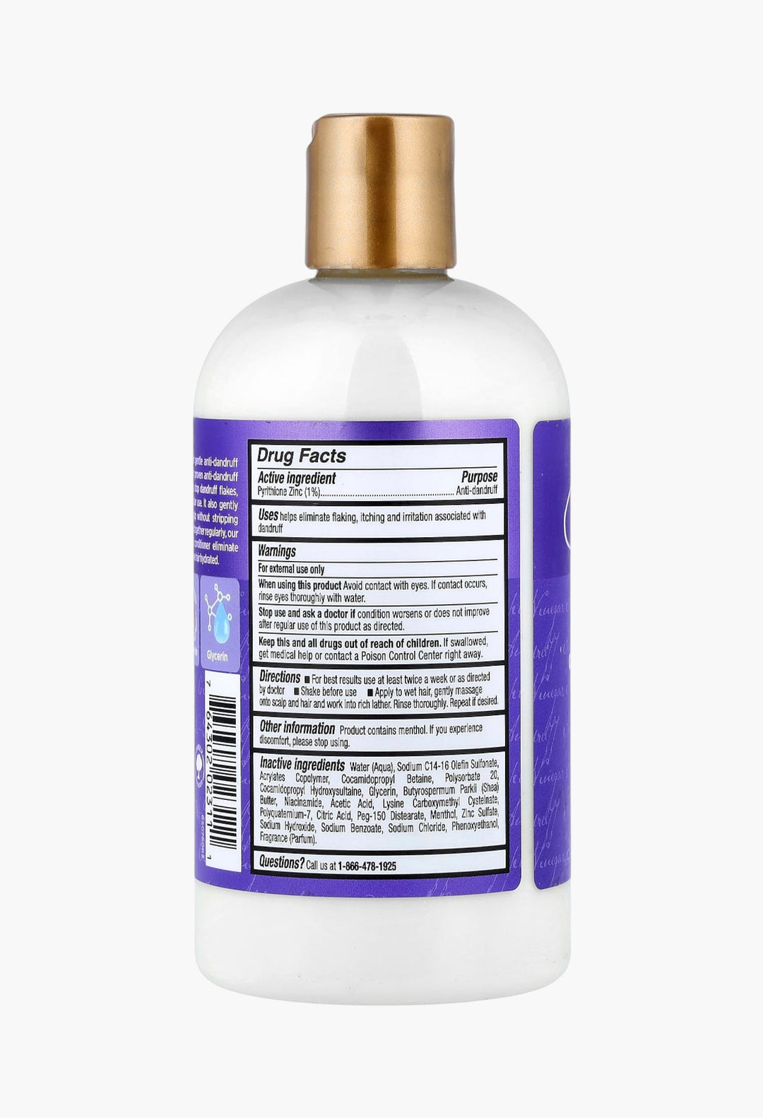 Anti-Dandruff Shampoo, Apple Cider Vinegar & Niacinamide