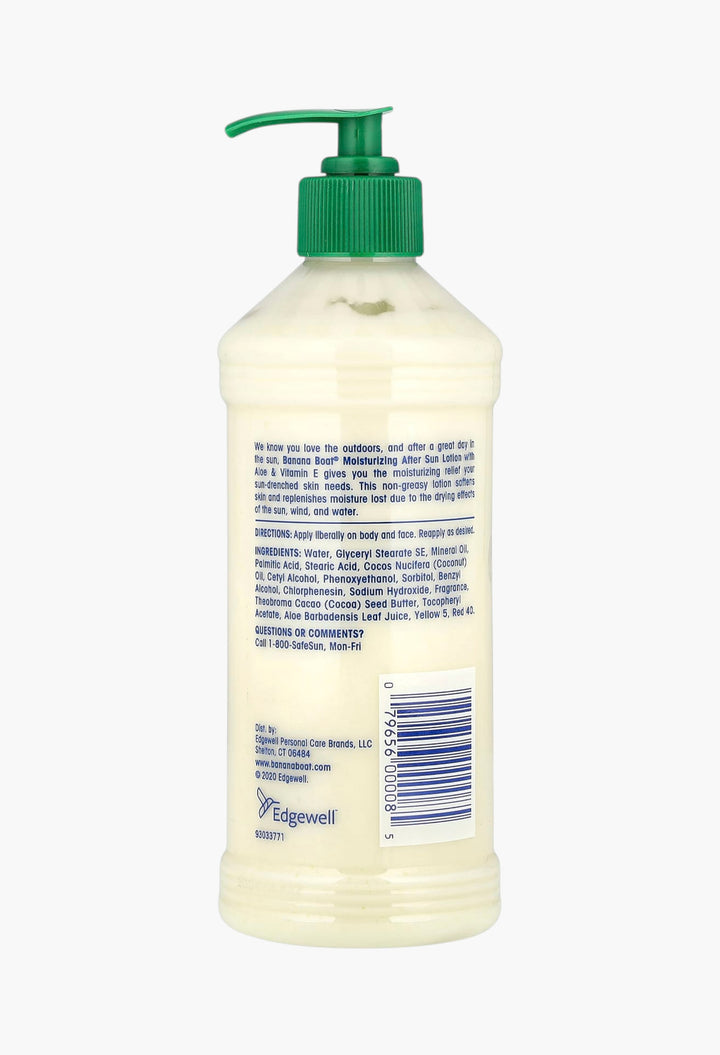Banana Boat, Moisturizing After Sun Lotion with Aloe & Vitamin E - GLAM MODA