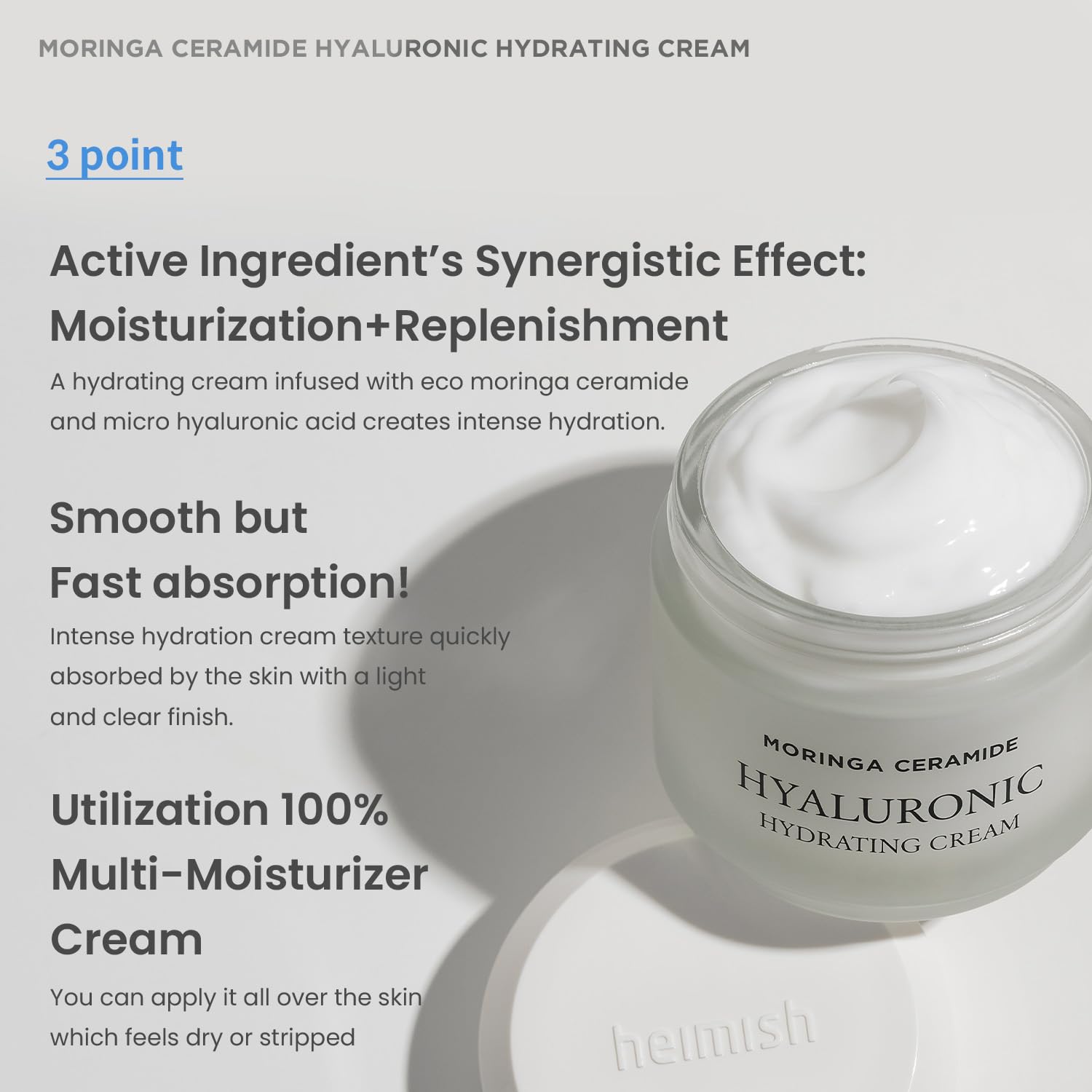 Moringa Ceramide Hyaluronic Hydrating Cream – Ceramide