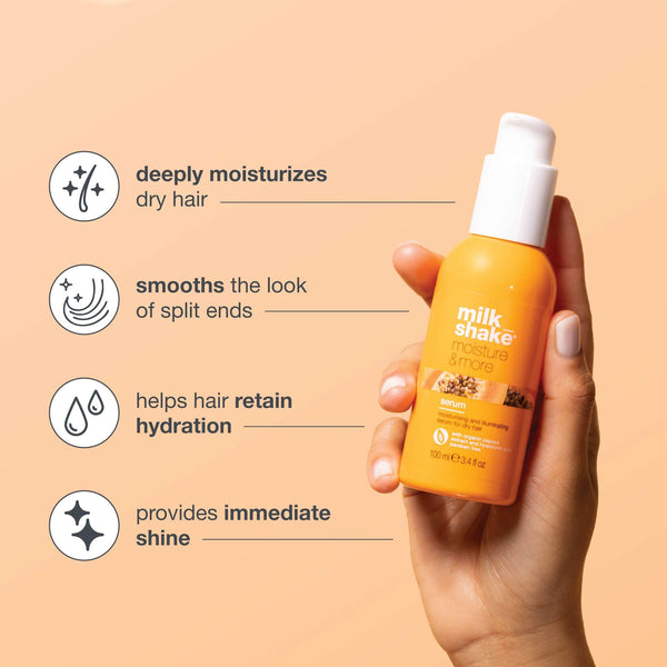 Milk Shake Haircare Moisture And More Moisturizing Serum For Dry Hair