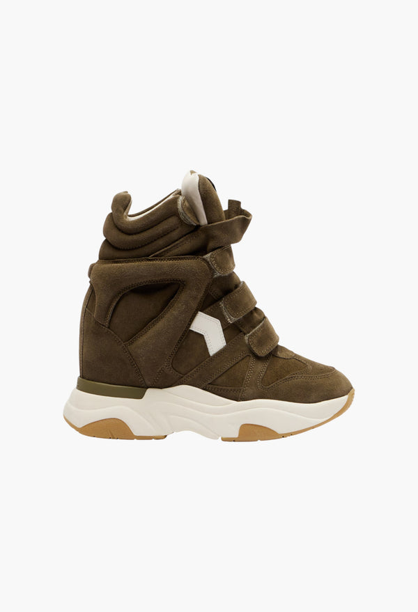 Balskee Suede High-Top Platform Sneakers