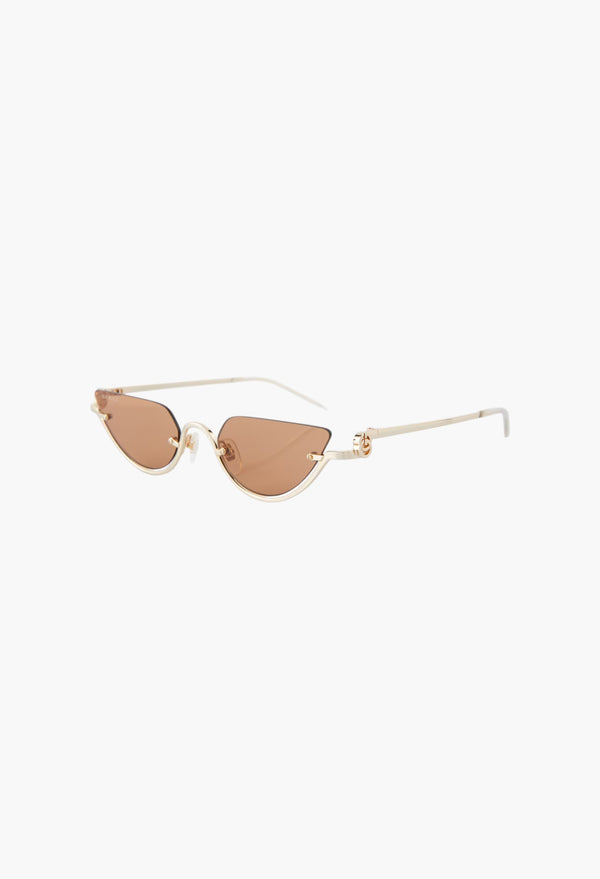Double G Cat-Eye Sunglasses