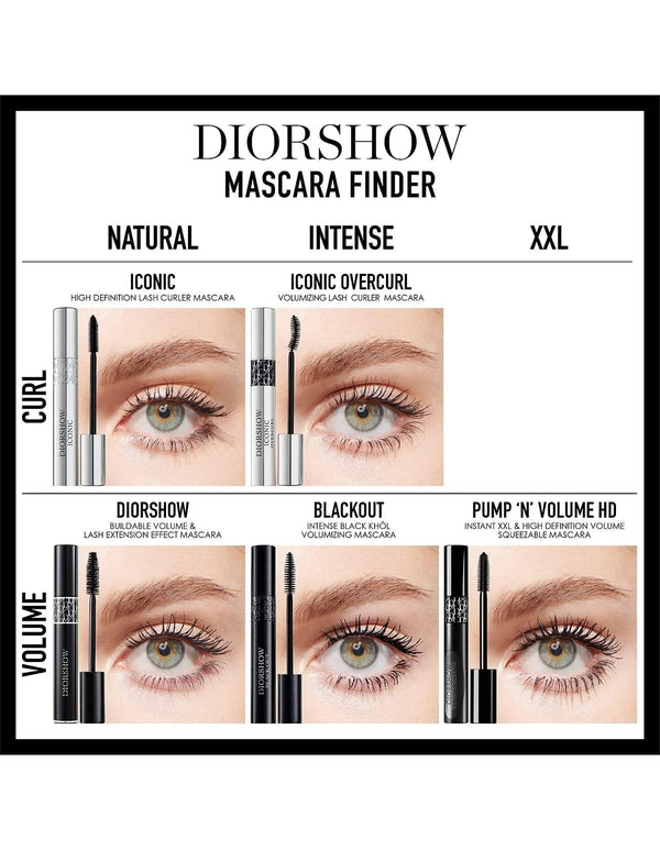 90 Black - Ladies Diorshow Pump N' Volume Mascara