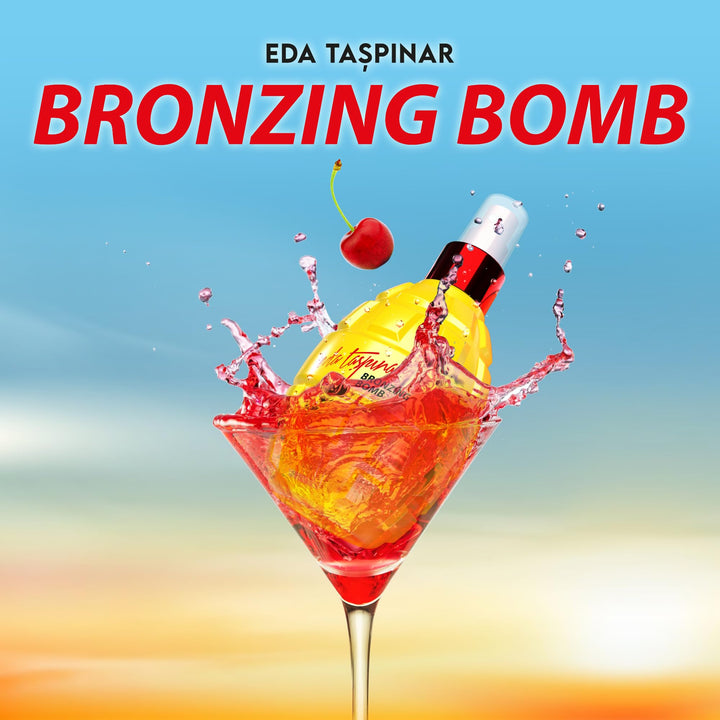 Bronzing Bomb Tanning Oil Spray for Accelerated Dark Mediterranean Tanning Lotion | Moisturizing Sun Tan Oil | Fast & Dark Bronzer | NO SPF - GLAM MODA