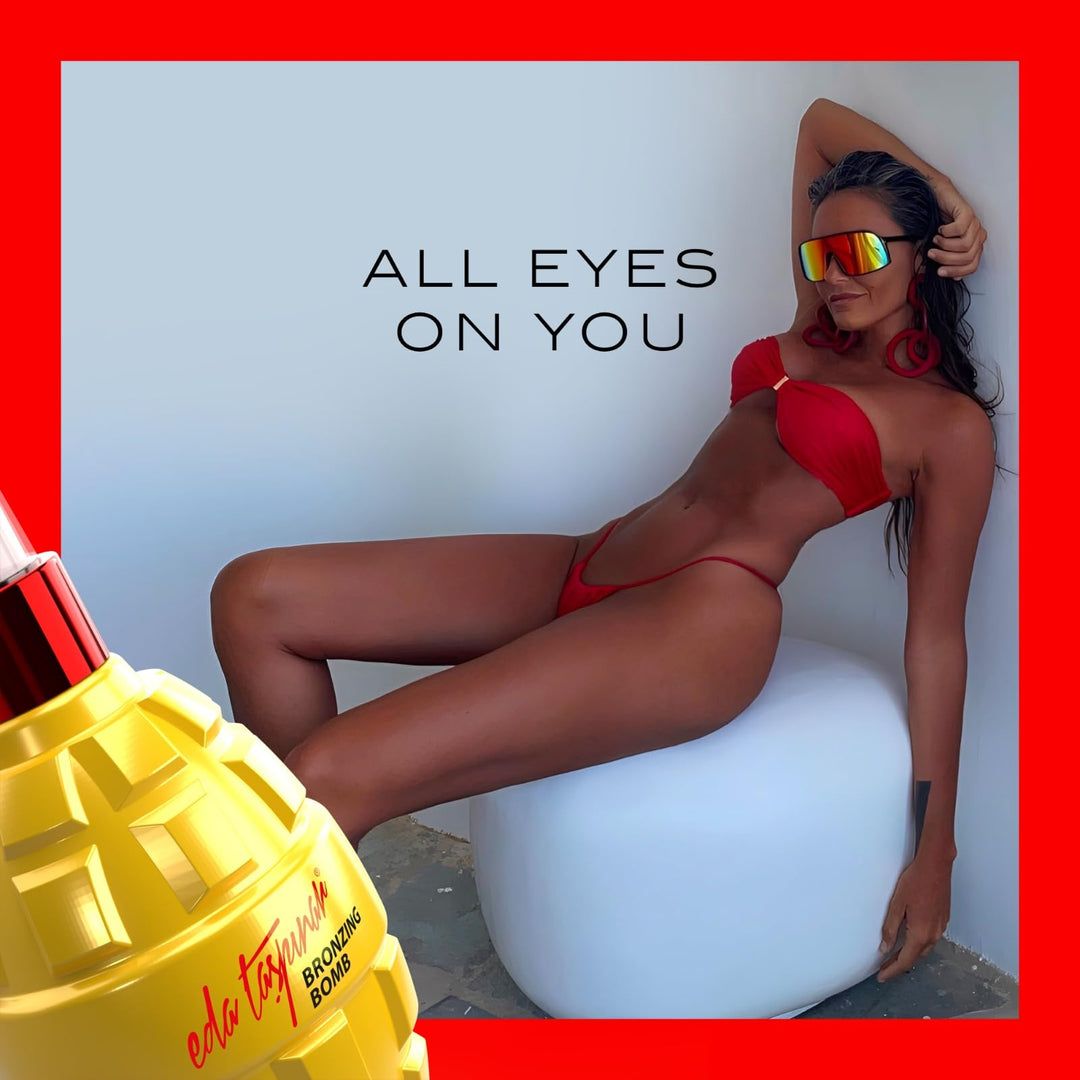 Bronzing Bomb Tanning Oil Spray for Accelerated Dark Mediterranean Tanning Lotion | Moisturizing Sun Tan Oil | Fast & Dark Bronzer | NO SPF - GLAM MODA