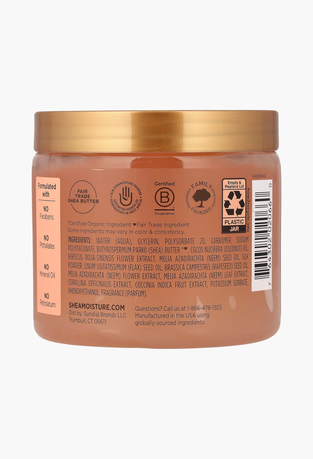 Styling Gel, Define & Shine, Coconut & Hibiscus + Flaxseed