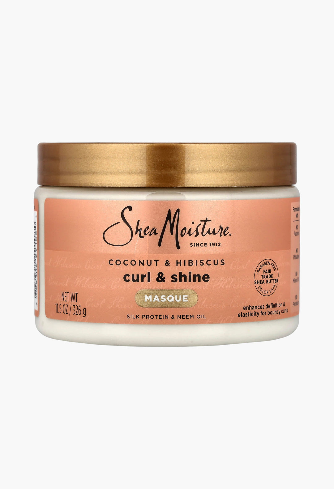 Curl & Shine Hair Masque, Coconut & Hibiscus