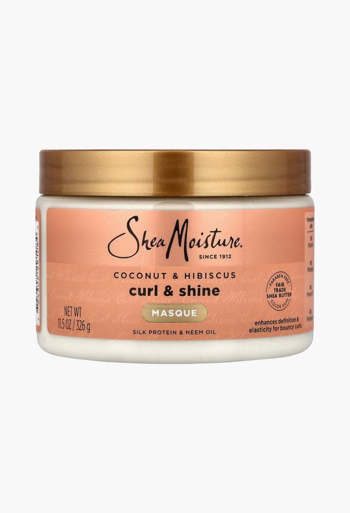 Curl & Shine Hair Masque, Coconut & Hibiscus