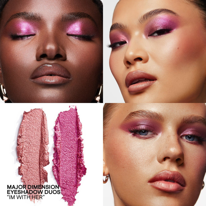 Major Dimension Eyeshadow Duos - GLAM MODA