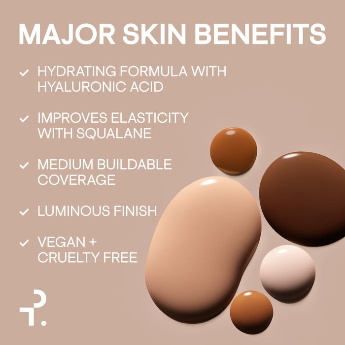 Major Skin Hydra-Luxe Luminous Skin Perfecting Foundation For Natural Glow - GLAM MODA