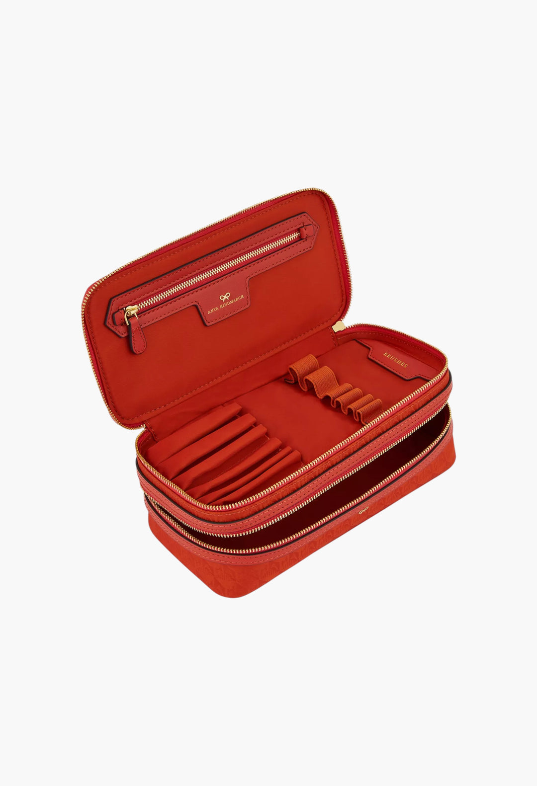 Make-Up Logo-Jacquard Nylon Pouch - GLAM MODA