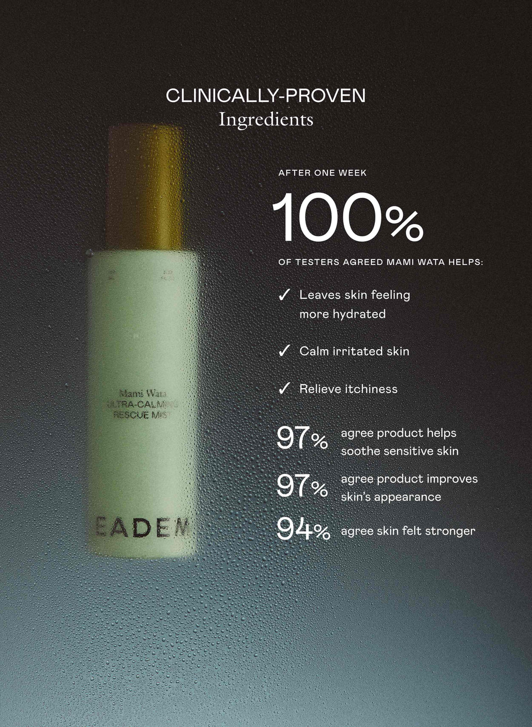 Mami Wataultra-Calming Rescuemist - GLAM MODA