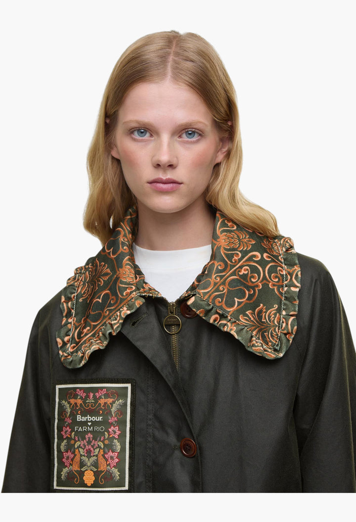 Maria-Clara Waxed Jacket - GLAM MODA