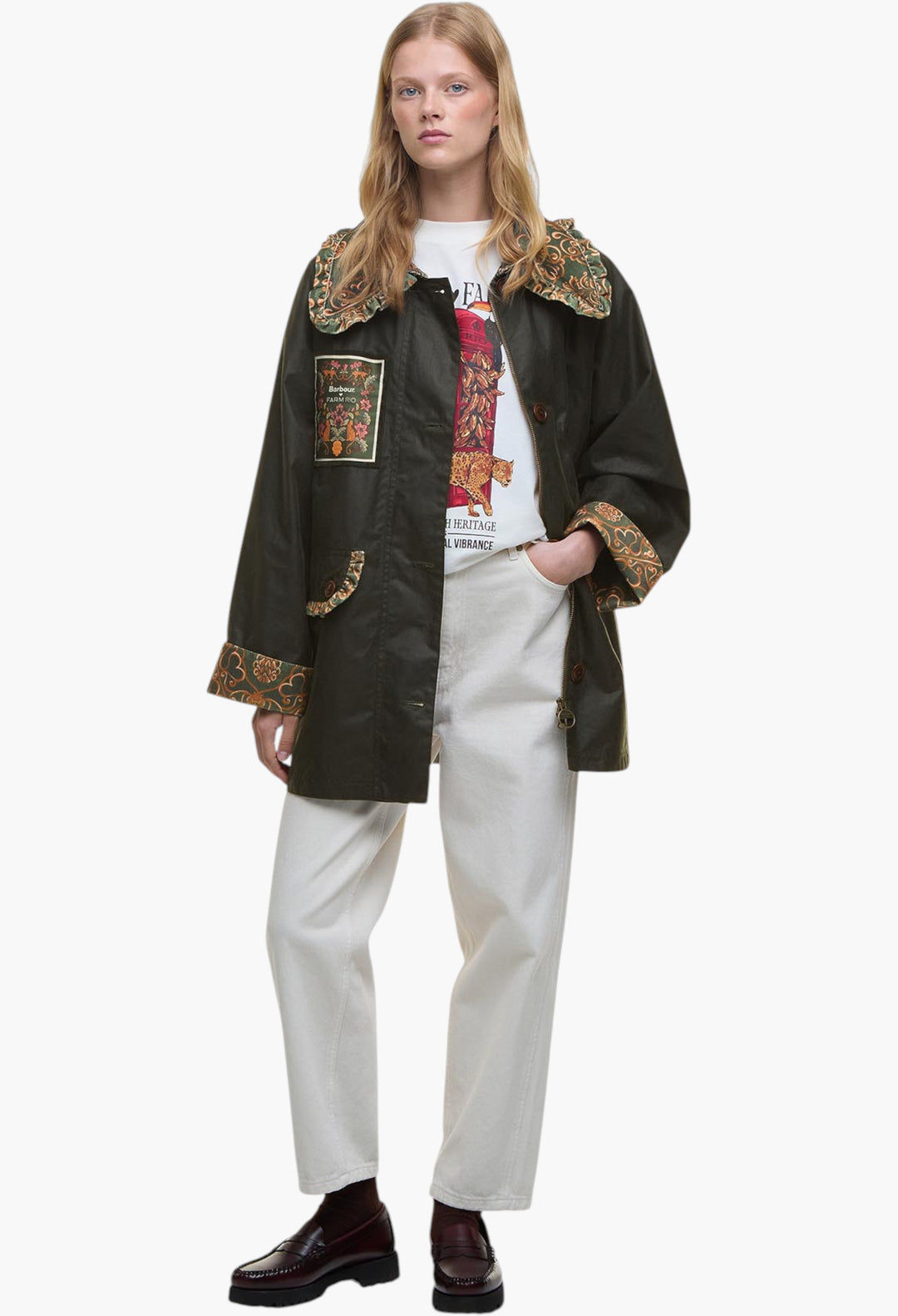 Maria-Clara Waxed Jacket - GLAM MODA