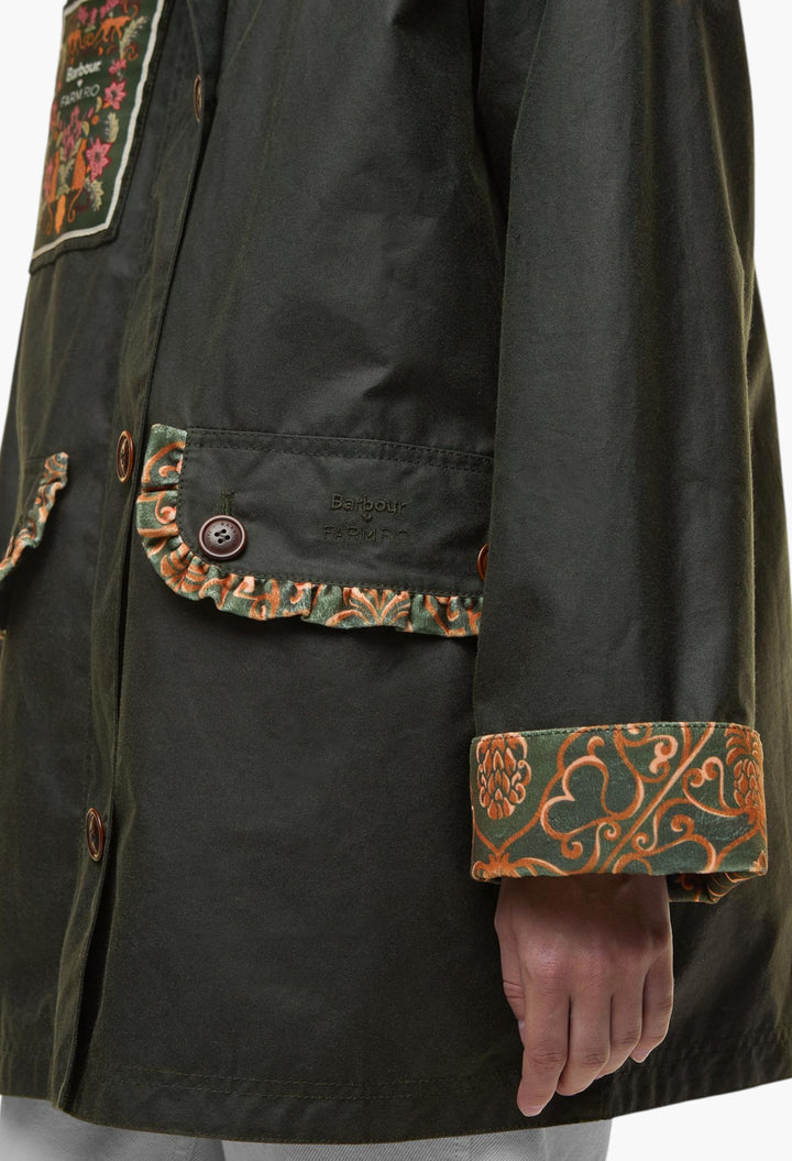 Maria-Clara Waxed Jacket - GLAM MODA