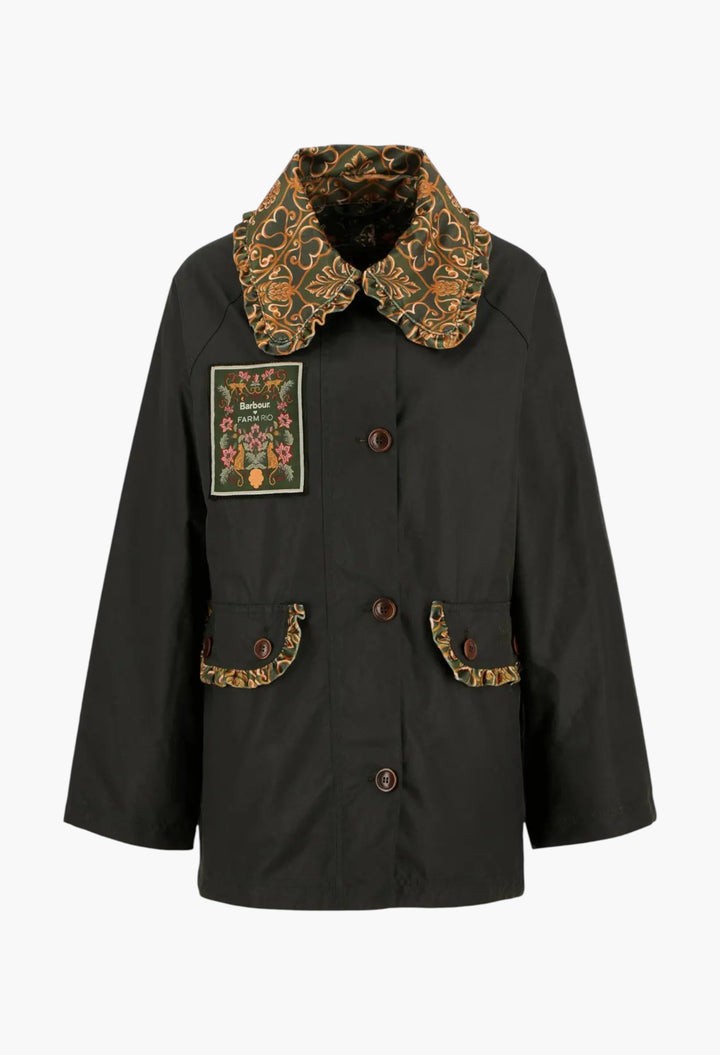 Maria-Clara Waxed Jacket - GLAM MODA