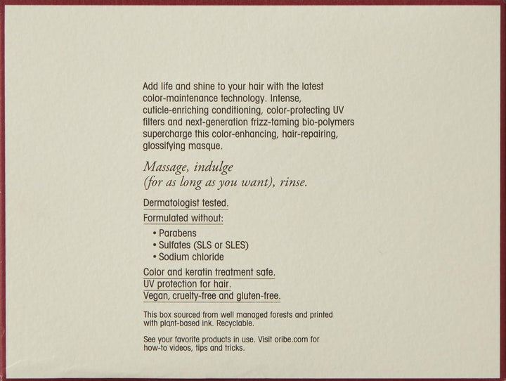 Masque For Beautiful Color - GLAM MODA