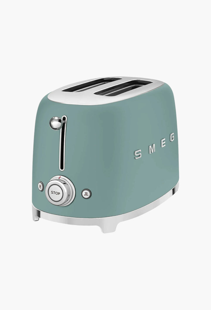 Matte Emerald Green - Two Slice Toaster - TSF01EGMUK50's Style - GLAM MODA
