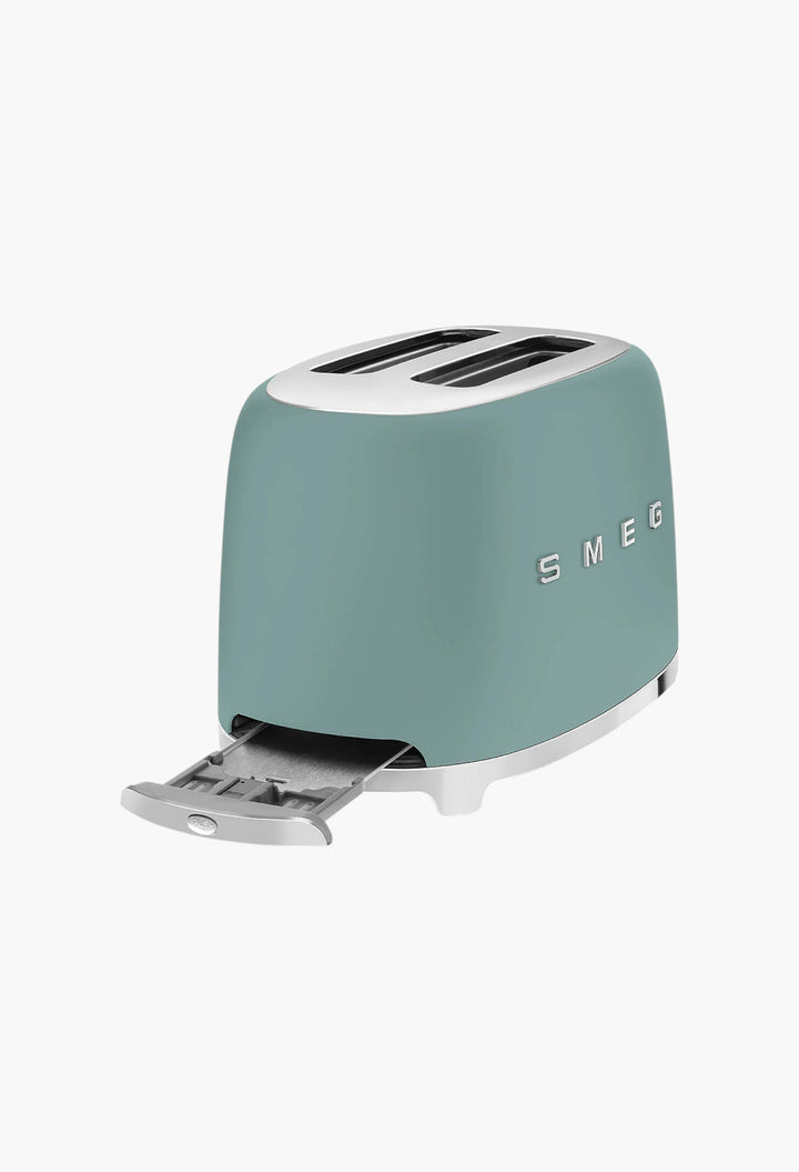 Matte Emerald Green - Two Slice Toaster - TSF01EGMUK50's Style - GLAM MODA