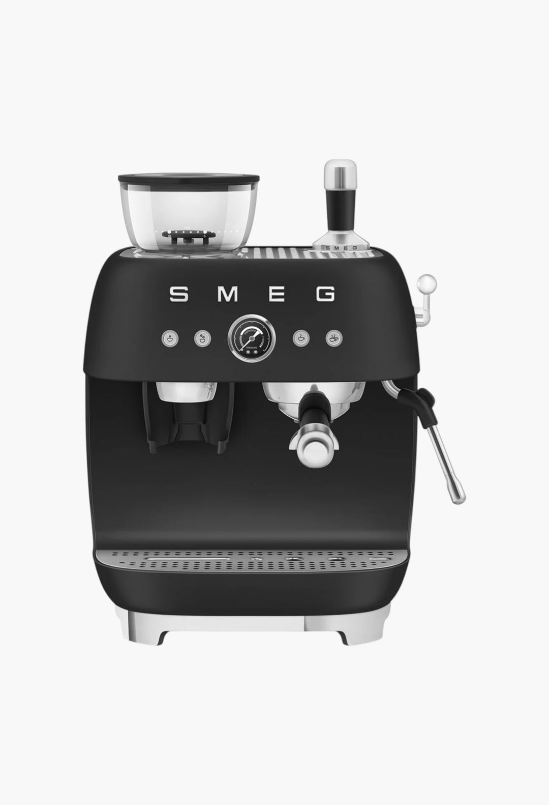 50's Style Espresso Coffee Machine With Grinder - GLAM MODA
