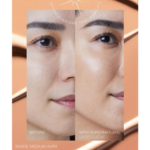 Medium Aura - SuperNatural Radiance Tinted Serum with SPF 30