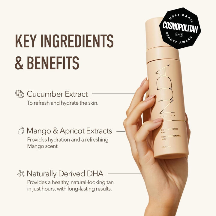 Medium - Self Tanning Mousse - GLAM MODA