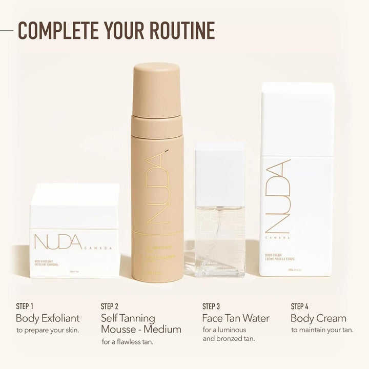 Medium - Self Tanning Mousse - GLAM MODA