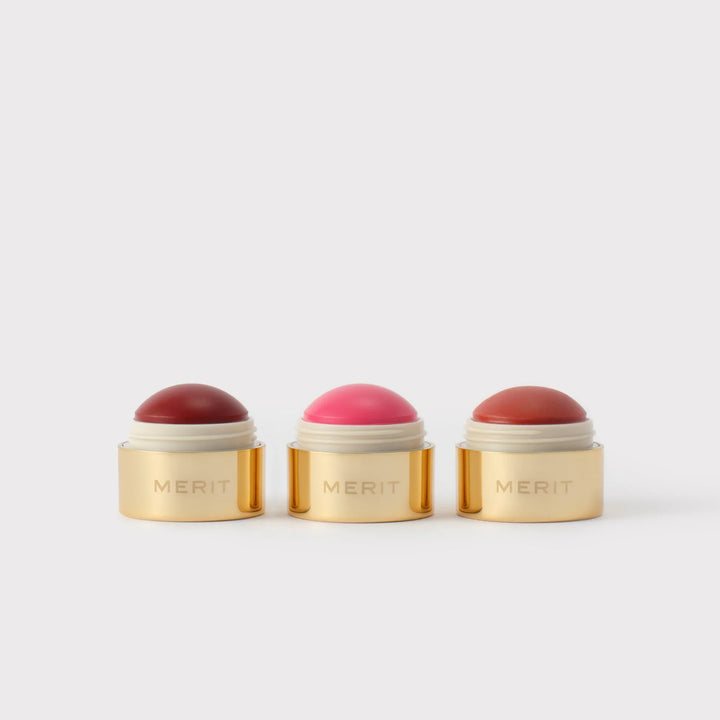 Merit The Mini Flush Balm Trio - GLAM MODA