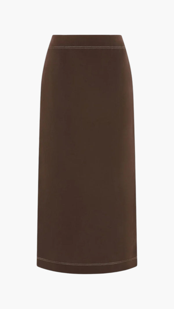 Mia Linen Maxi Skirt