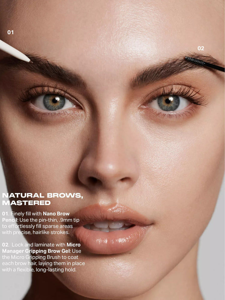 Micro Manager Gripping Brow Gel - GLAM MODA