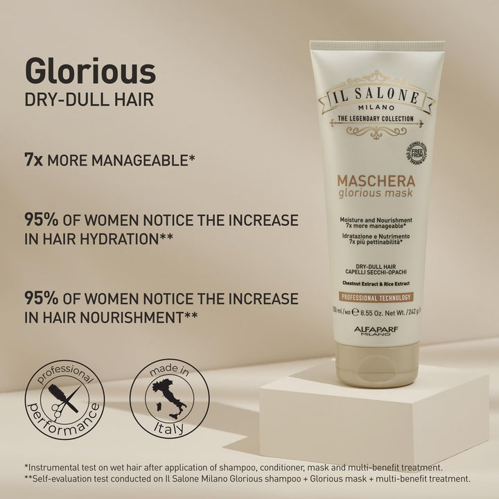 Milano Glorious Professional Mask For Dry Hair - GLAM MODA